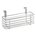 WENKO 2344100 - Cesta SLIM 24x11,5 cm brillo. cromado/negro