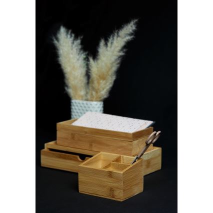 WENKO 23916100 - Organizador TERRA 12 x 9 cm marrón