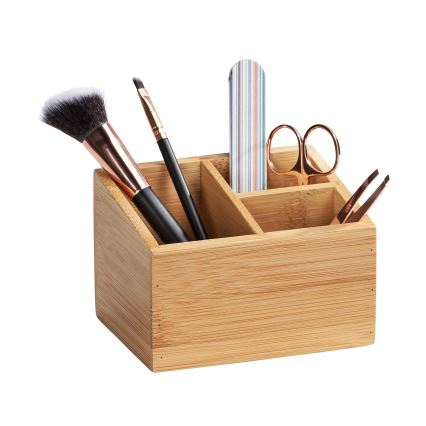 WENKO 23916100 - Organizador TERRA 12 x 9 cm marrón