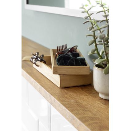 WENKO 23917100 - Caja TERRA 24x10 cm marrón