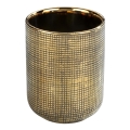 WENKO 24400100 - Vaso portacepillos RIVARA 7,5x9,5 cm dorado