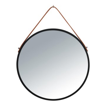 WENKO 24424100 - Espejo BORRONE 40x40 cm negro/plateado