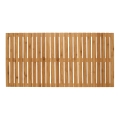 WENKO 24611100 - Felpudo BAMBUSA 100x50 cm marrón
