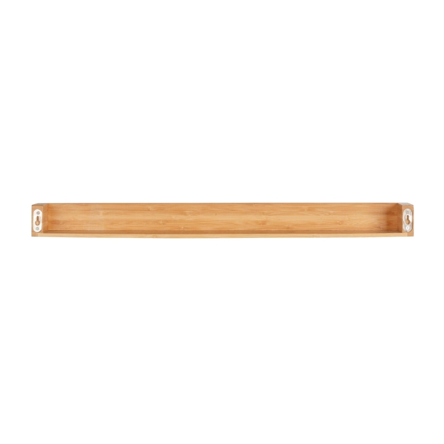 WENKO 24744100 - Repisa BAMBUSA 60x9 cm marrón