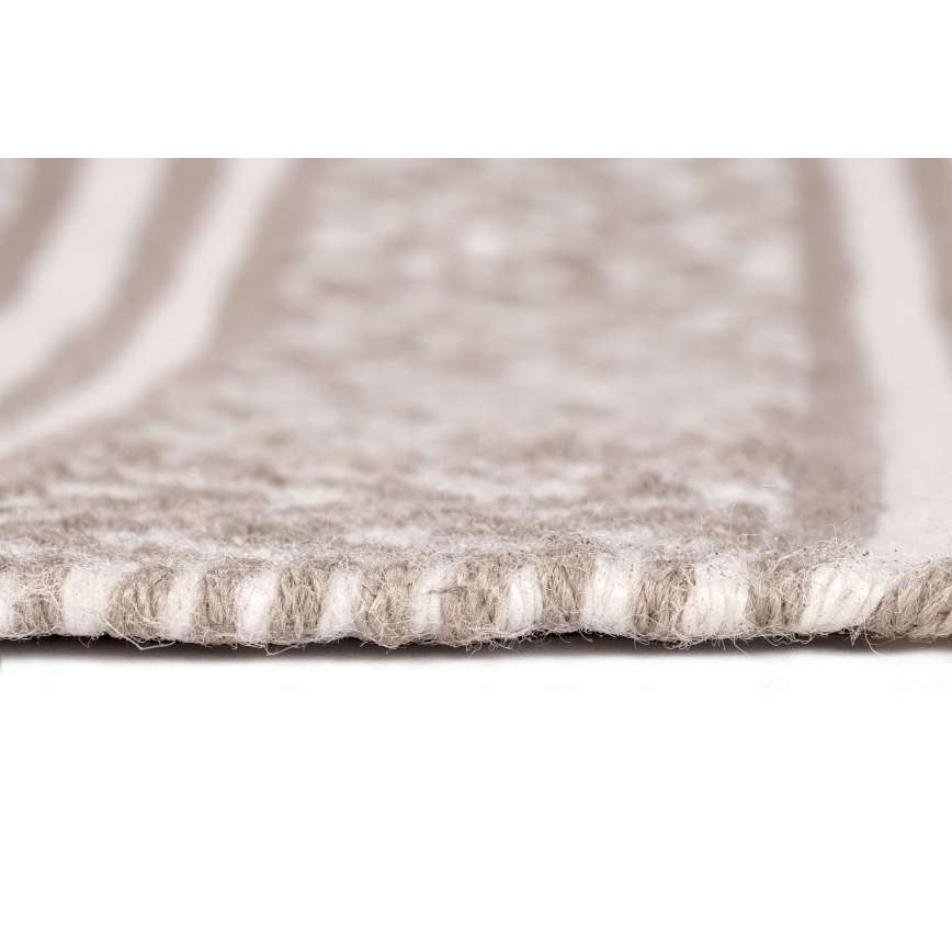WENKO 24868100-Alfombra de baño SHAKI 50x80 cm beige/blanco