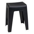WENKO 25156100 - Taburete KUMBA 38x47 cm negro
