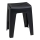 WENKO 25156100 - Taburete KUMBA 38x47 cm negro