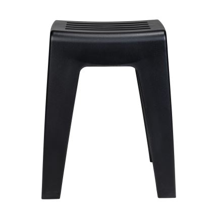 WENKO 25156100 - Taburete KUMBA 38x47 cm negro