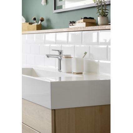 WENKO 25294100 - Dispensador de jabón ROTELLO 8,9x12,7 cm blanco/marrón
