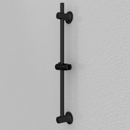 WENKO 25463100 - Barra de ducha LIBERTÀ 70 cm negra