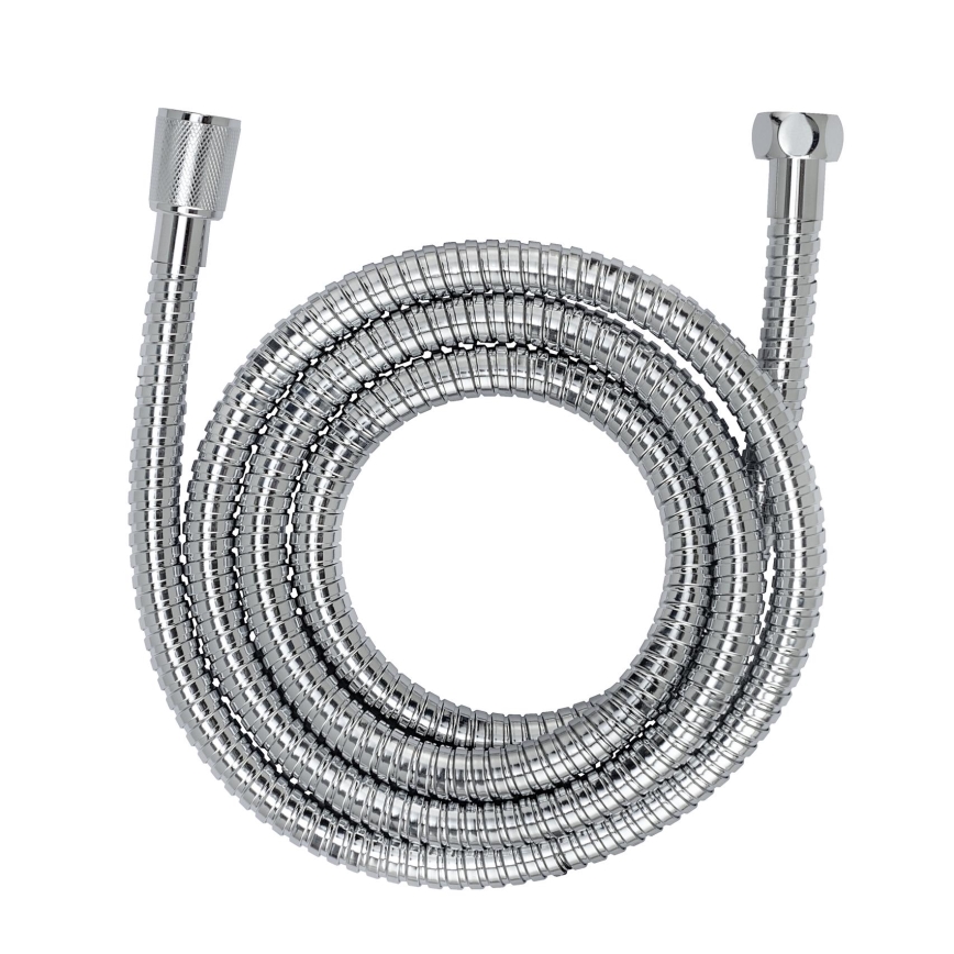 WENKO 25483100 - Sistema de ducha WATERSAVING SYSTEM de 120 cm, cromo brillante