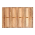 WENKO 25578100 - Felpudo ACACIA 55x85 cm marrón