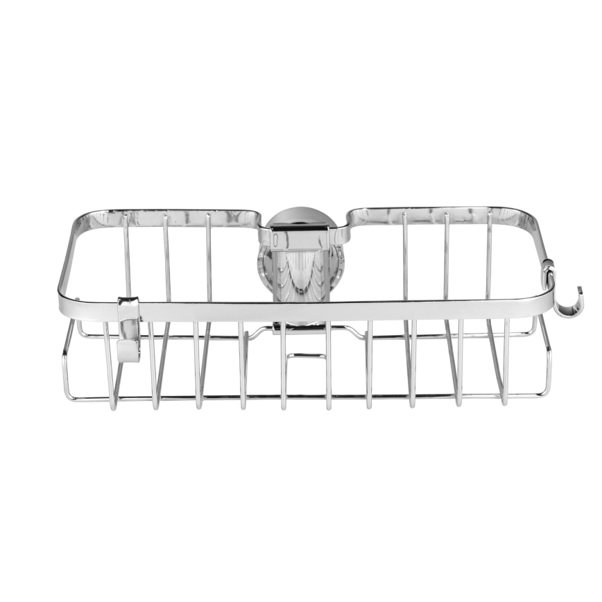 WENKO 25678100 - Cesta FLORESTA 24x14 cm, color plateado