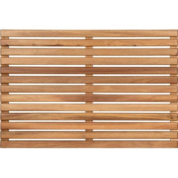 WENKO 26093100 - Rejilla ACACIA 60x40 cm marrón