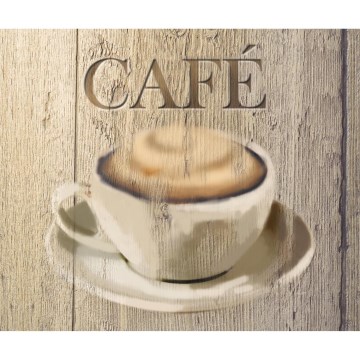 WENKO 2713600100 - Panel protector CAFÉ 60x50 cm multicolor
