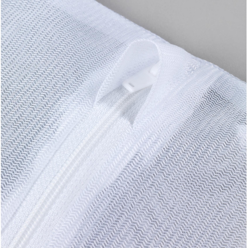 WENKO 3751700100 - Bolsa de lavandería JUMBO 50x70 cm blanca