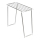 WENKO 3774020100 - Tendedero para ropa PROFI SINGLE 87x79 cm acero inoxidable/plateado/blanco