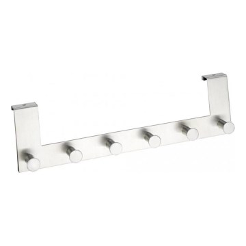 WENKO 4468060100-Colgador CELANO 39x11 cm acero inoxidable/plateado
