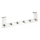 WENKO 4468060100-Colgador CELANO 39x11 cm acero inoxidable/plateado