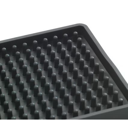 WENKO 54700100 - Alfombrilla antigoteo 42x8 cm negra