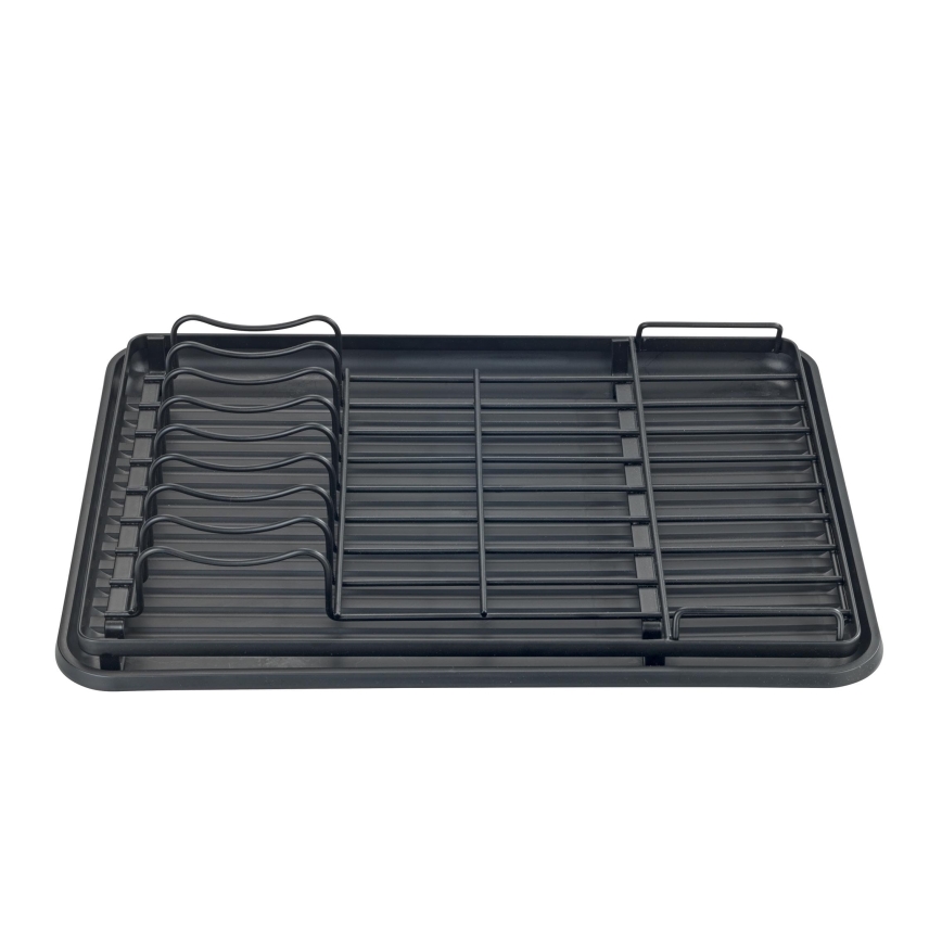 WENKO 54798100 - Escurridor de platos AMY 42,5x31,5 cm negro