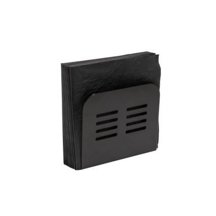 WENKO 55025100-Porta servilletas BLACK OUTDOOR KITCHEN 15x12,5 cm negro
