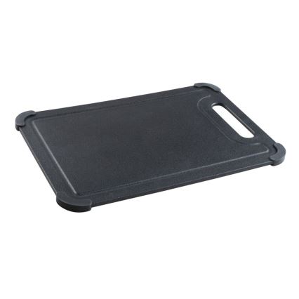WENKO 55087100 - Tabla de cortar BLACK OUTDOOR KITCHEN 30 x 20,5 cm negra