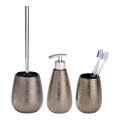 WENKO 69109800 - Set de baño MARRAKESH 12,5x41 cm marrón