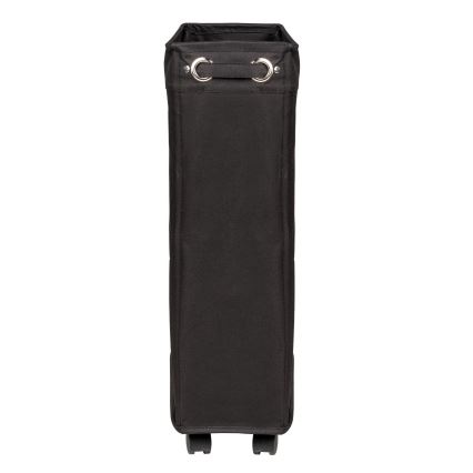 WENKO 69737800 - Cesto de ropa CORNO 18,5x60 cm negro