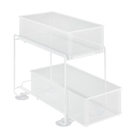 WENKO 69769800 - Soporte GIOMA 35 x 33,5 cm blanco