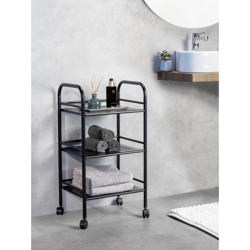WENKO 71560800 - Carro 41x75 cm negro