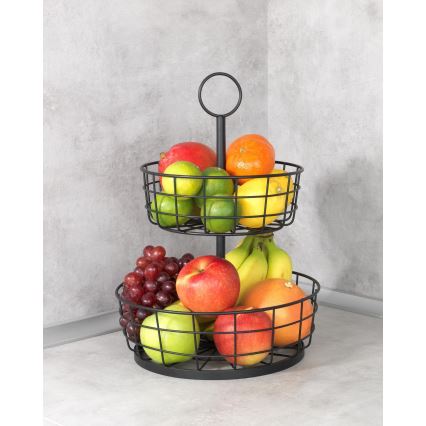 WENKO 88740800 - Cesta LOFT 28x39 cm negra
