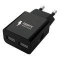 Winner Group - Adaptador de carga 2xUSB-A 12W negro