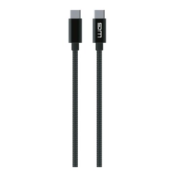 Winner Group - Cable USB USB-C / USB-C 60W 50cm negro