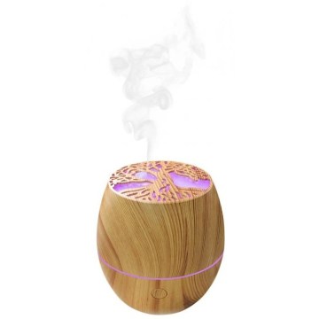 Winner Group - Difusor aromático ultrasónico LED RGB y humidificador de aire de 120 ml