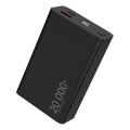 Winner Group - Power Bank con pantalla 20000 mAh 20W Power Delivery negro