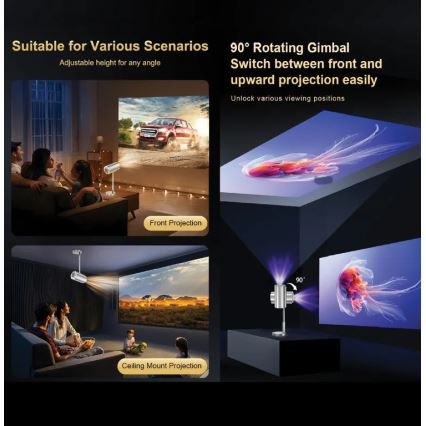 Winner Group - Proyector LED AIRFLEX LED/42W/230V + mando a distancia
