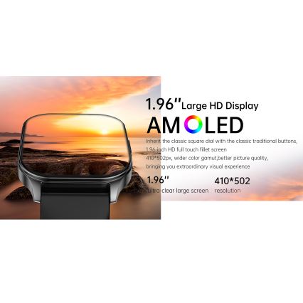 Winner Group - Reloj inteligente AirFlexOne 300 mAh IP68 plateado