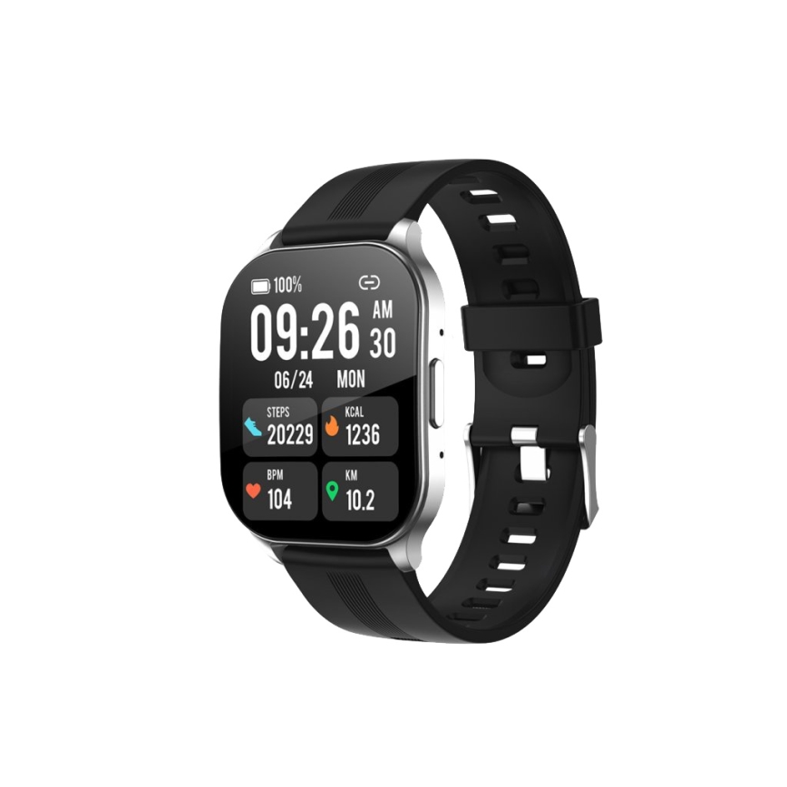 Winner Group - Reloj inteligente AirFlexOne 300 mAh IP68 plateado