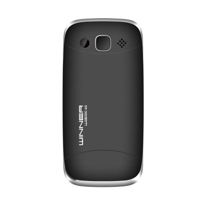 Winner Group - Teléfono móvil para personas mayores, batería de 1600 mAh, negro