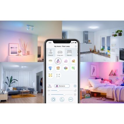 WiZ - Lámpara de mesa LED RGBW regulable LED/9W/230V 2200-6500K Wi-Fi