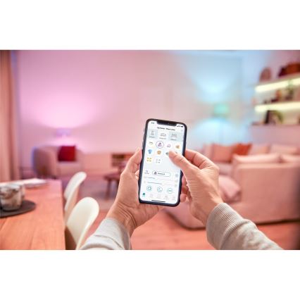WiZ - Lámpara de mesa LED RGBW regulable LED/9W/230V 2200-6500K Wi-Fi