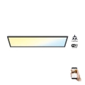 WiZ - Panel LED regulable SUPERSLIM LED/36W/230V 2700-6500K Wi-Fi negro
