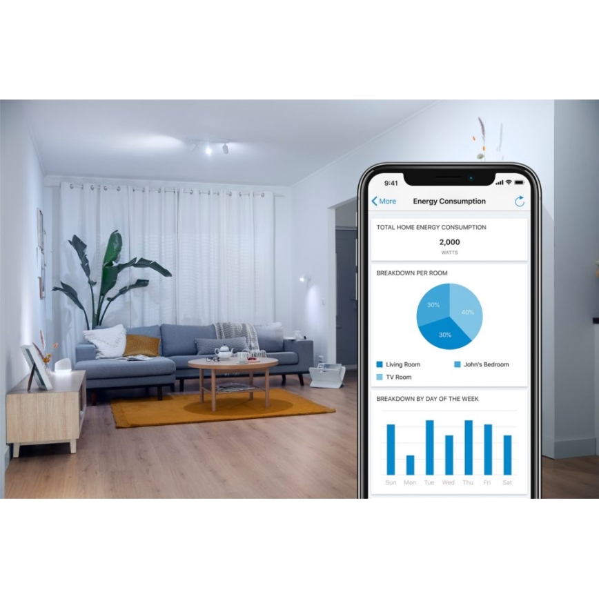 WiZ - Plafón LED regulable SUPERSLIM LED/17W/230V 4000K Wi-Fi