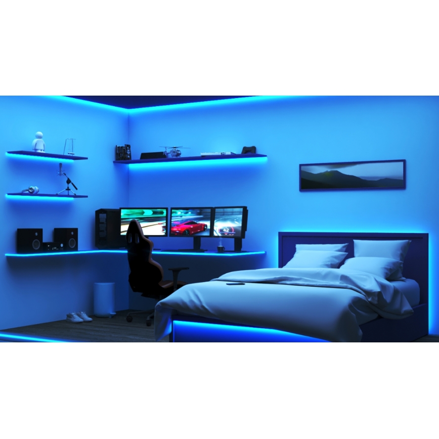WiZ - Tira LED RGB regulable 10m LED/12W/230V Wi-Fi