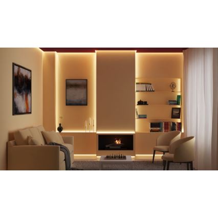WiZ - Tira LED RGB regulable 10m LED/12W/230V Wi-Fi