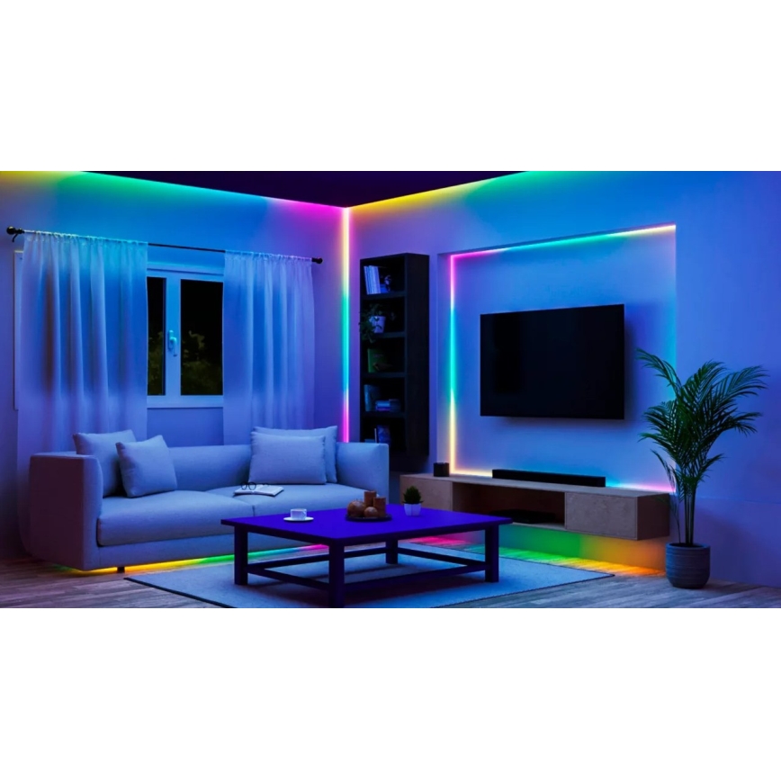 WiZ - Tira LED RGBIC regulable 4 m LED/10,2W/5V 2700-6500K Wi-Fi