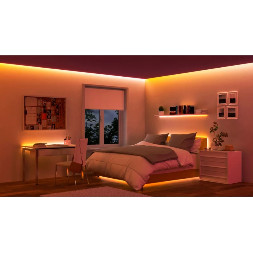 WiZ - Tira LED RGBIC regulable 4 m LED/10,2W/5V 2700-6500K Wi-Fi