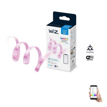 WiZ - Tira LED RGBW regulable 1m LED/11W/12V 2700-6500K Wi-Fi