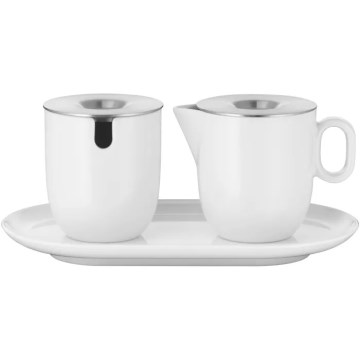 WMF - Azucarero + jarra para leche Barista